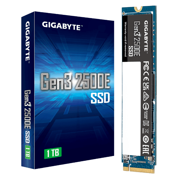 Накопитель Gigabyte Gen3 2500E SSD NVME 1TB