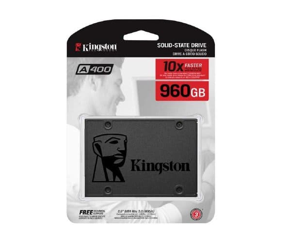 Накопитель 2.5 Kingston A400 960GB SSD 3D NAND SATA SATA SSD — Фото 1 | PuzzlePC