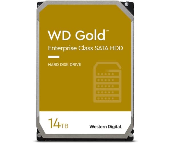 Storage Western Digital 14TB Gold Enterprise HDD 7200RPM 512MB Cache — Image 1 | PuzzlePC