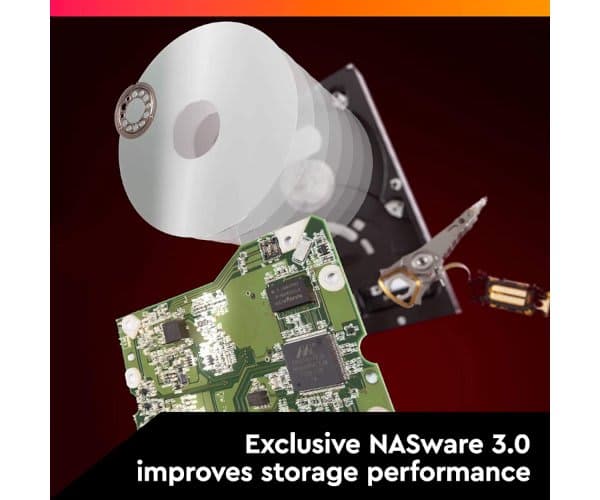 Western Digital Накопитель WD Red Plus NAS 2TB HDD 5400RPM 256MB Cache SATA III — Миниатюра 3