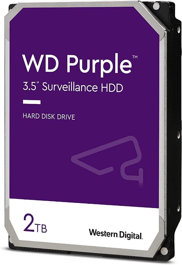 Накопитель WD 2TB Purple 5400rpm 64MB 3.5 SATA III HDD