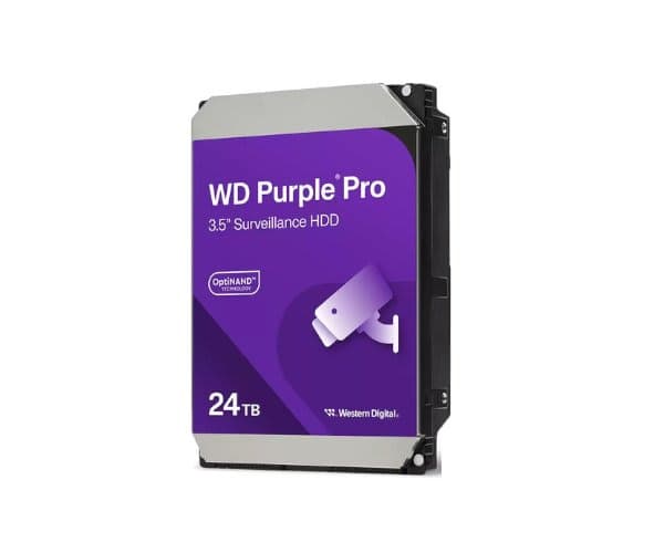 Western Digital Storage WD 24TB Purple Pro 7200 rpm SATA III 3.5 HDD — Image 1 | PuzzlePC