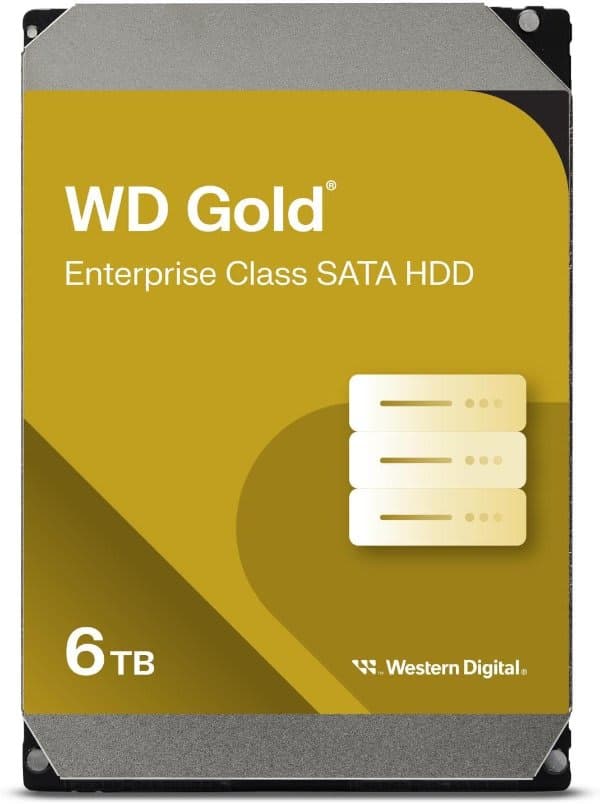 Western Digital Накопитель WD 6TB Gold Enterprise 7200RPM 256MB Cache Sata III HDD — Миниатюра 4