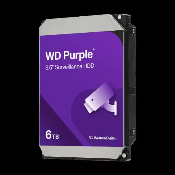 Накопитель 3.5 Western Digital 6TB Purple 5400RPM 256MB Cache HDD