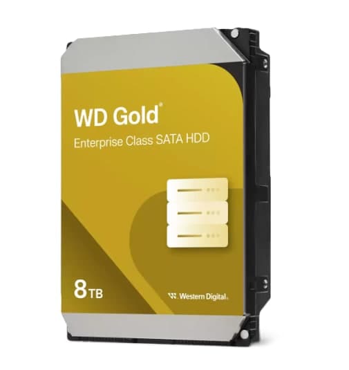 Western Digital Storage 3.5 לנייח WD 8TB Gold Enterprise 256MB Cache 7200RPM HDD — Preview 3