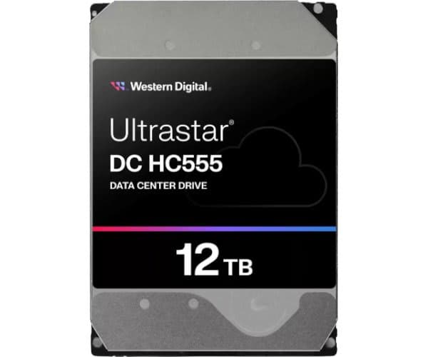 Western Digital Накопитель WD Ultrastar DC HC555 12TB Data Center HDD 3.5 7200RPM — Фото 1 | PuzzlePC