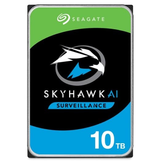 Накопитель Seagate Skyhawk AI Survailance 10TB 3.5 7200rpm 256MB Cache HDD