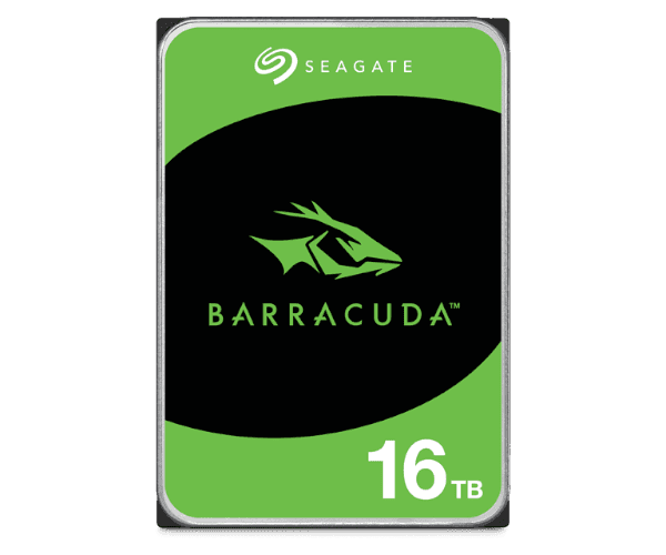 Накопитель Seagate BarraCuda 16TB 3.5 7200RPM 512MB Cache HDD — Фото 1 | PuzzlePC