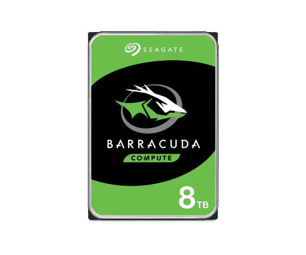 Накопитель Seagate BarraCuda 8TB 3.5 5400RPM 256MB Cache HDD — Фото 1 | PuzzlePC