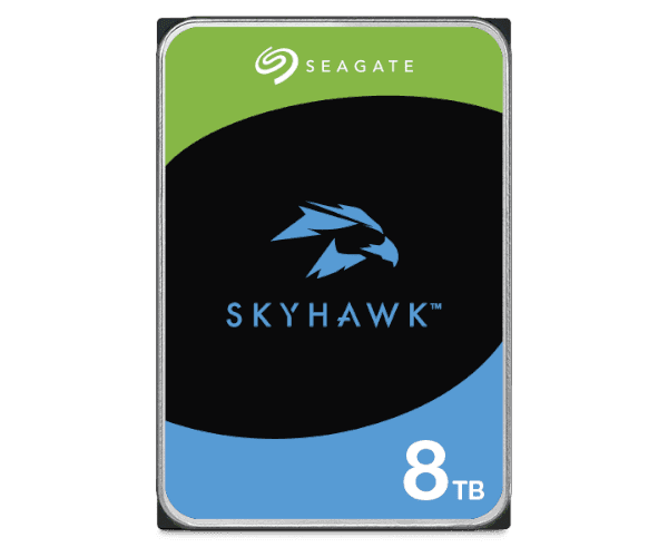 Накопитель Seagate SKYHAWK 8TB 3.5 5400RPM 256MB Cache HDD — Фото 1 | PuzzlePC