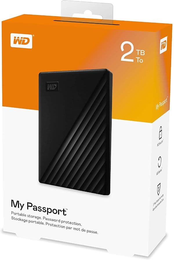 Western Digital My Passport 2TB 2.5 USB 3.2 GEN1 HDD