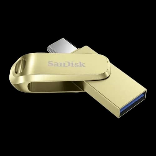 SanDisk 512GB TYPE-C and Type-A Dual Drive Luxe HDD