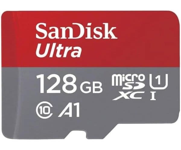 Storage SanDisk 128GB Ultra microSDXC UHS-I Up to 140MB/s C10 — Image 1 | PuzzlePC