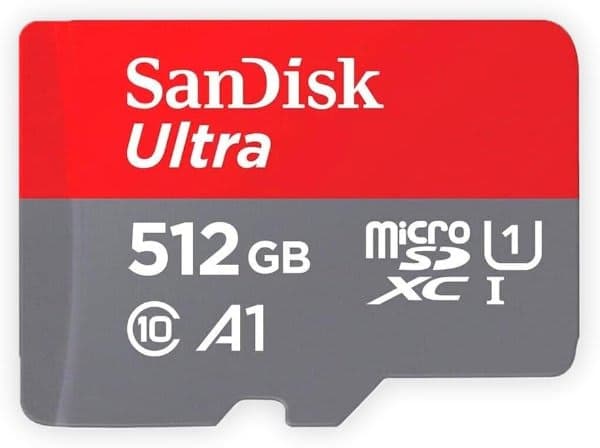 Накопитель SanDisk 512GB Ultra microSDXC UHS-I Up to 150MB/s C10