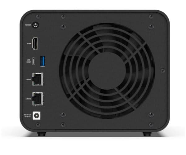 Накопитель Terramaster F4-424 4-BAY NAS N97 8GB DDR5 2.5GbE — Миниатюра 4