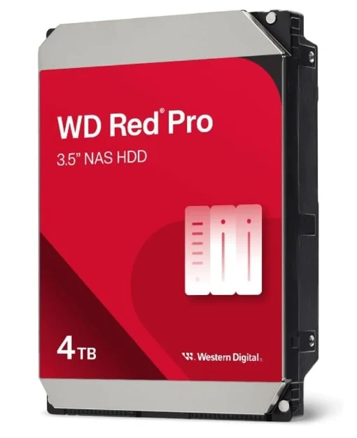 Накопитель Western Digital 4TB Red Plus 128MB Cache 5400RPM SATA3 HDD