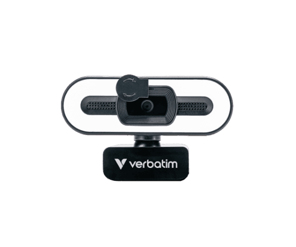 Webcam Verbatim AWC-02 FHD 1080P Autofocus with Mic and Light — Preview 2