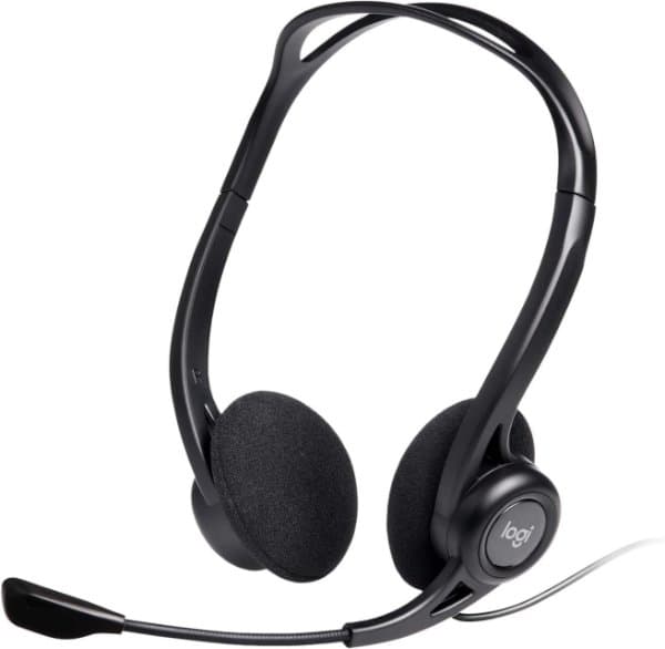 אוזניות ומיקרופון Logitech 960 USB HEADSET — תמונה 1 | PuzzlePC