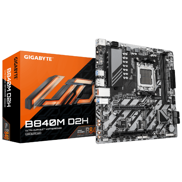 לוח אם Gigabyte B860M D2H 1.2 X3D DDR5 AM5 Micro-Atx LGA1851 — תמונה 1 | PuzzlePC
