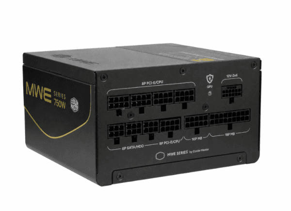 ספק כוח מודולרי Cooler Master MWE Gold V4 750W 80 Plus Gold 80+ Gold — תמונה 1 | PuzzlePC