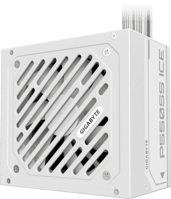 ספק כוח Gigabyte P550SS ICE 550W 80 PLUS Silver White 80+ Silver — תמונה 1 | PuzzlePC