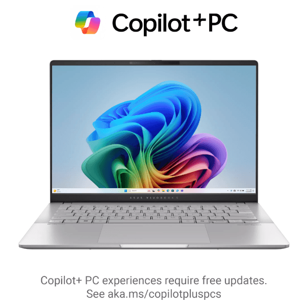 מחשב נייד ASUS VivoBook S 14 AMD AI 5 340 16GB 512NVME WUXGA OLED DOS — תמונה 1 | PuzzlePC