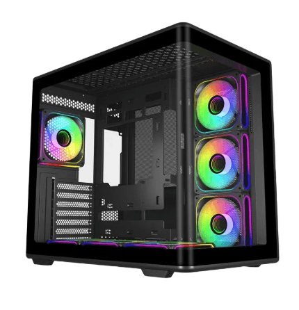 מארז Cooler Master Elite 600 ATX mid-tower USB-C Airflow Black — תמונה 1 | PuzzlePC