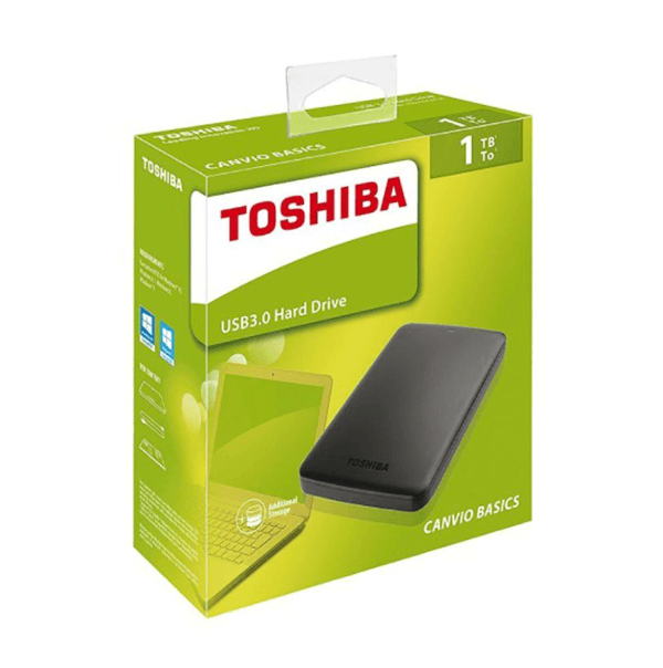 דיסק חיצוני Toshiba Canvio Basics 1TB 2.5 USB 3.2 — תמונה 1 | PuzzlePC