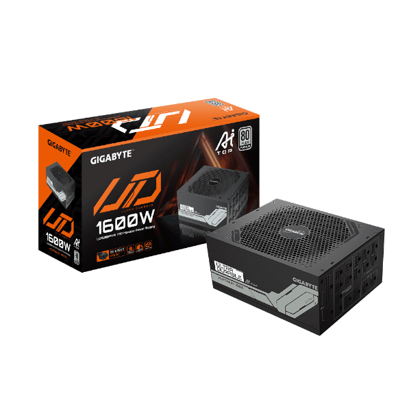 ספק כוח Gigabyte UD1600PM PG5 AI TOP 80 Plus Platinum Moddular 1600W 80+ Platinum — תמונה 1 | PuzzlePC