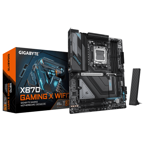 לוח אם Gigabyte X870 GAMING X WIFI7 ATX DDR5 2.5GB Lan AM5 — תמונה 1 | PuzzlePC