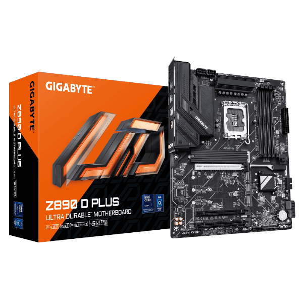 לוח אם Gigabyte Z890 D PLUS ATX DDR5 2.5GB Lan PCIE5.0 LGA1851 — תמונה 1 | PuzzlePC