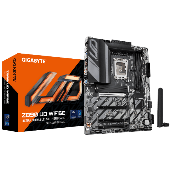 לוח אם Gigabyte Z890 UD WIFI6E 1.2 2.5GBE LAN ATX LGA1851 DDR5 — תמונה 1 | PuzzlePC