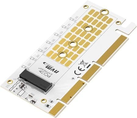 Maiwo M.2 NVMe SSD to PCIe 3.0 Adapter Card KT058A — תמונה 1 | PuzzlePC