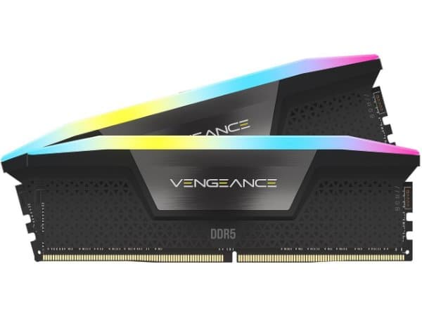 זיכרון לנייח Corsair Vengeance RGB 2×16GB DDR5 6400MHz CL32 — תמונה 1 | PuzzlePC