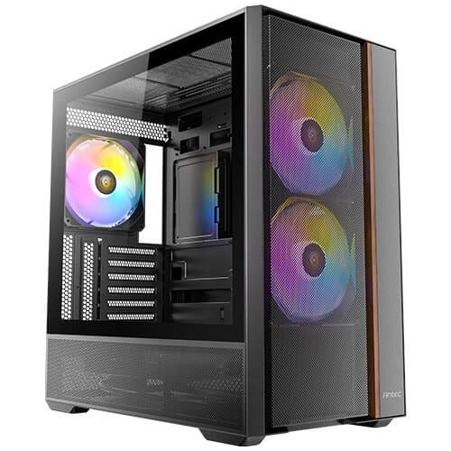 מארז Antec Flux Rear Mid Tower 3X140mm ARGB 2X120MM Fan TypeC 3.2 — תמונה 1 | PuzzlePC