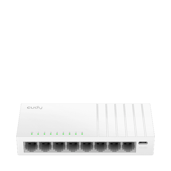 מתג ללא שנאי Cudy GS108U 8 Port GB Lan Type-C POWER — תמונה 1 | PuzzlePC