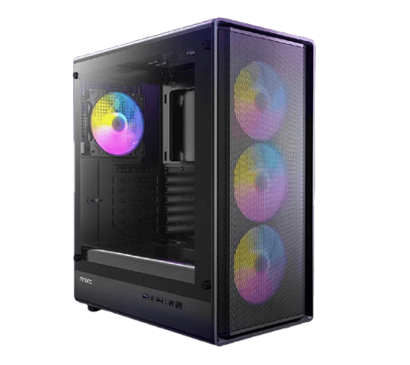 מארז Antec VX510 ARGB Mid-Tower Gaming Case ATX 4X120nn Fans — תמונה 1 | PuzzlePC
