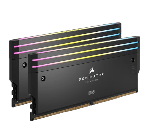 זיכרון לנייח Corsair Dominator Titanium RGB 2×16GB DDR5 6000MHz CL30 — תמונה 1 | PuzzlePC