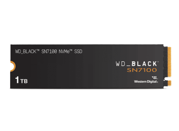 דיסק פנימי Western Digital 1TB Black SN7100 SSD NVME Gen4 7250/6900 — תמונה 1 | PuzzlePC