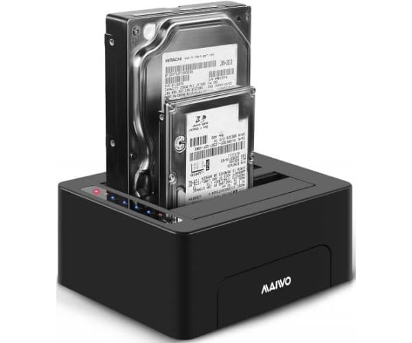MAIWO Аксессуар 3.5/2.5 MAIVO USB3.0 Dual Bay — Фото 1 | PuzzlePC