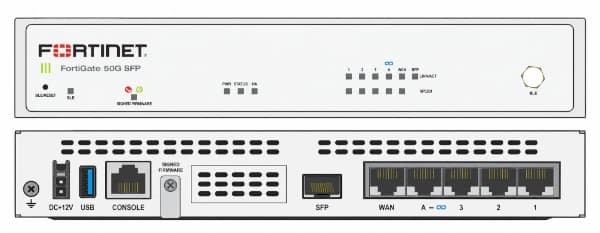 Fortinet FortiGate 50G SFP 5 GE RJ45 1 GE