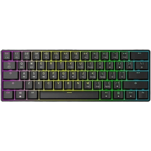 Клавиатура SKYLOONG GK61 RGB Glacier Yellow — Фото 1 | PuzzlePC
