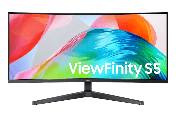 Монитор Samsung S34H550GAU 34 VA UWQHD 120Hz 5ms Curved HDR10 QHD — Фото 1 | PuzzlePC