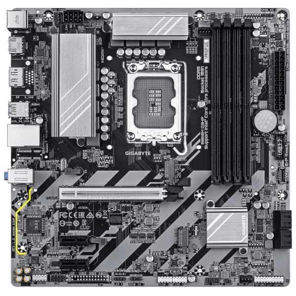Motherboard Gigabyte B860M D3HP mATX DDR5 LGA1851 — Image 1 | PuzzlePC