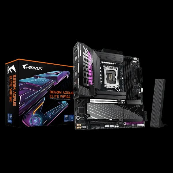 Motherboard Gigabyte B860M AORUS ELITE WIFI6E mATX 2.5GB LAN LGA1851 DDR5