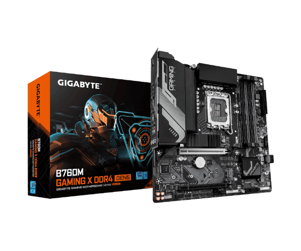 Motherboard Gigabyte B760M GAMING X DDR4 Gen 5 PCIE5.0 mATX LGA1700 DDR5 — Image 1 | PuzzlePC
