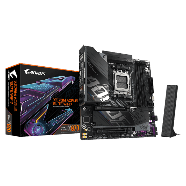 Motherboard Gigabyte X870M A ELITE WF7 ATX AM5 DDR5 X3D PCIE5.0 mATX — Image 1 | PuzzlePC