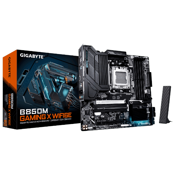 Материнка Gigabyte B850M GAMING X WIFI6E 1.1 M-ATX DDR5 AM5 2.5GBE mATX — Фото 1 | PuzzlePC