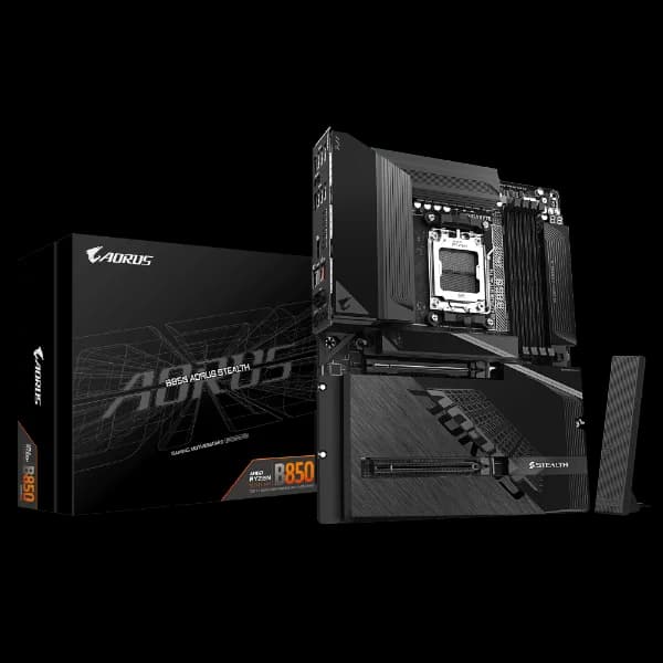 Motherboard Gigabyte B850 A STEALTH AM5 DDR5 WIFI7 ATX — Image 1 | PuzzlePC