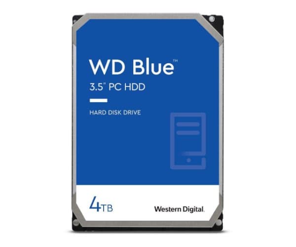 Storage 3.5 Western Digital Blue 4TB SATA6 Gb/s 256MB HDD โ Image 1 | PuzzlePC